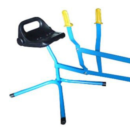 Metal Blue Sand Digger 360 Degree Revolving Outdoor Children Sandpit Toy