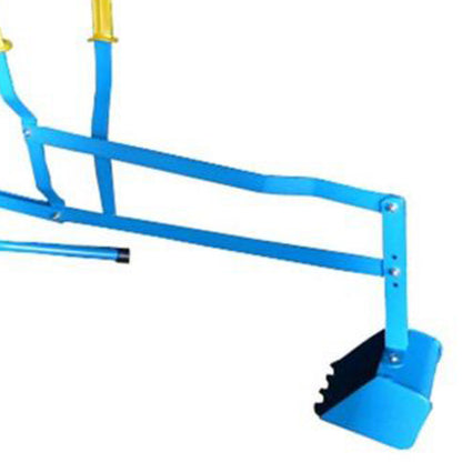 Metal Blue Sand Digger 360 Degree Revolving Outdoor Children Sandpit Toy