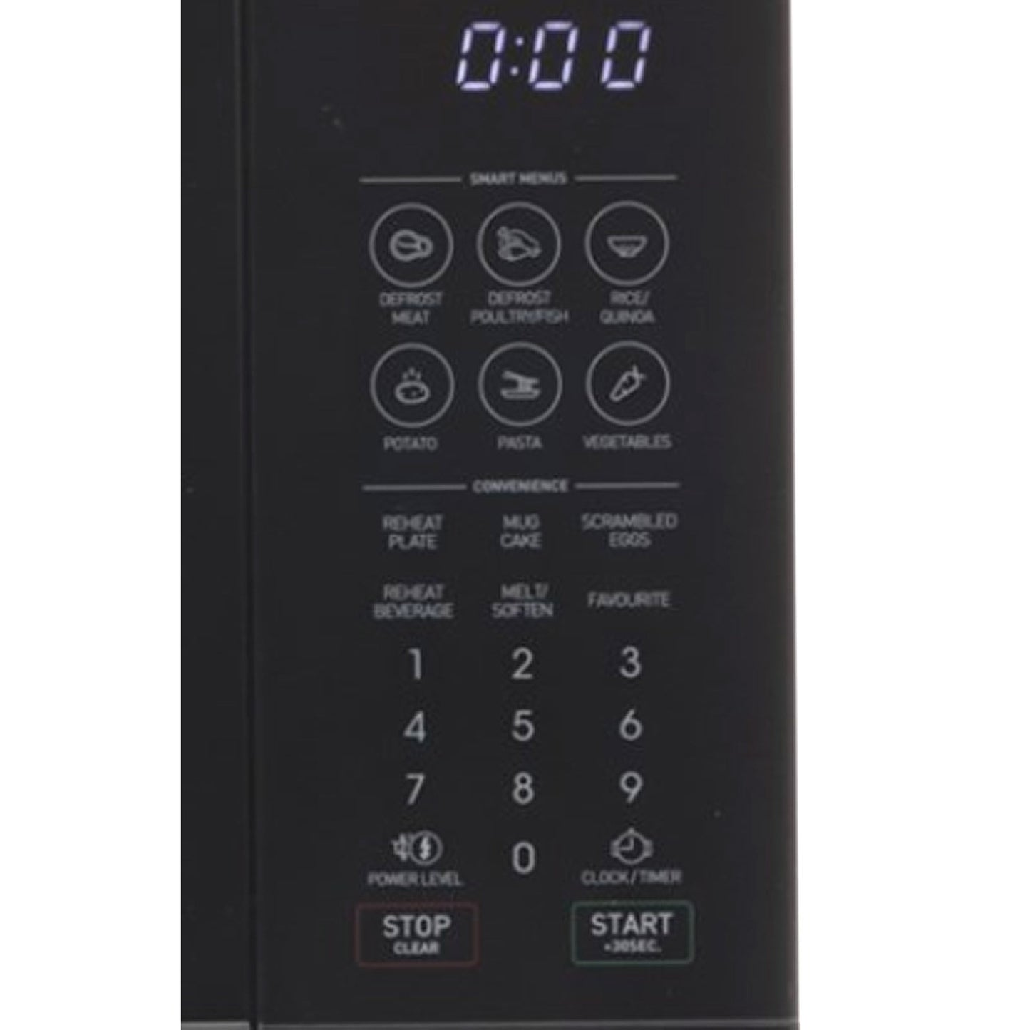 Sharp 26L Flatbed Microwave Oven 900W Mid Size Stainless Steel SM267FHST