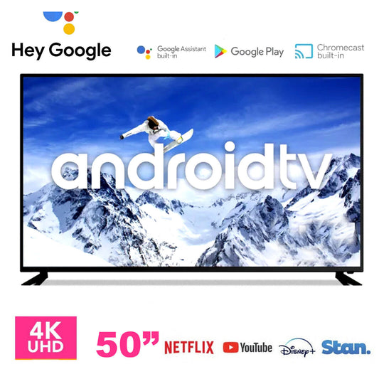 Soniq 50 inch UHD 4K Ultra HD Google Assist Android Smart TV