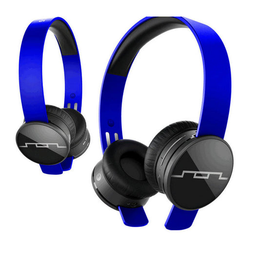 Sol Republic Tracks Air Wireless NFC Bluetooth Headphones  - Blue 17489