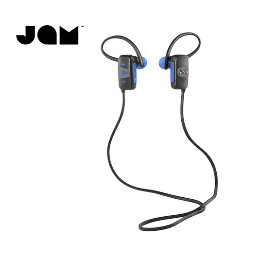 JAM Transit Mini Buds Bluetooth Sport Headset Wireless Earphones Sweatproof Blue