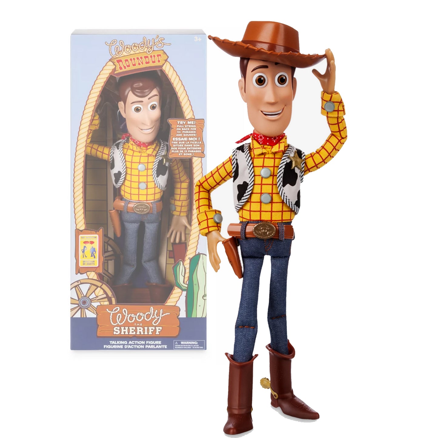 Woody Interactive Talking Woody Action Figure Doll Toy Story 38cm
