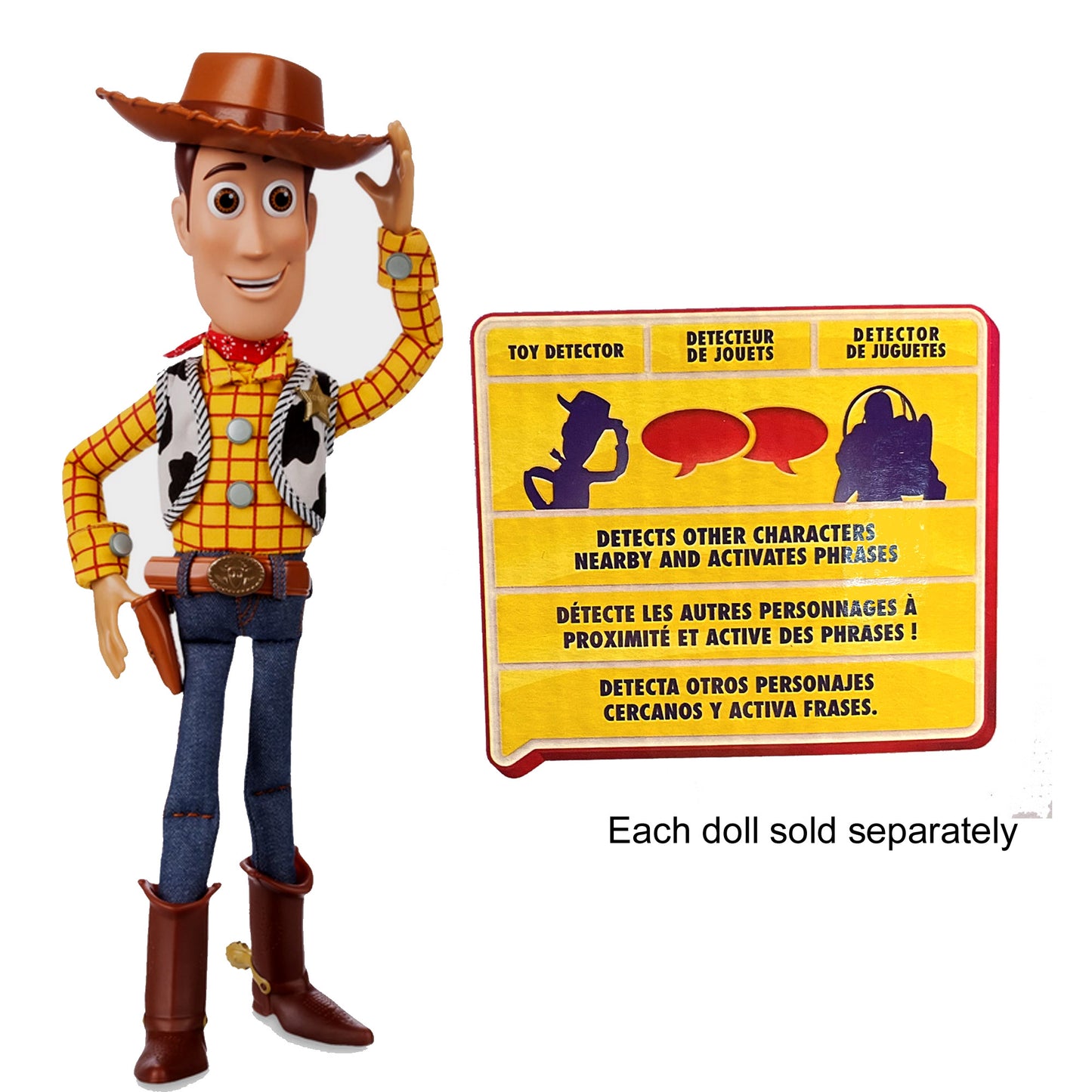 Woody Interactive Talking Woody Action Figure Doll Toy Story 38cm