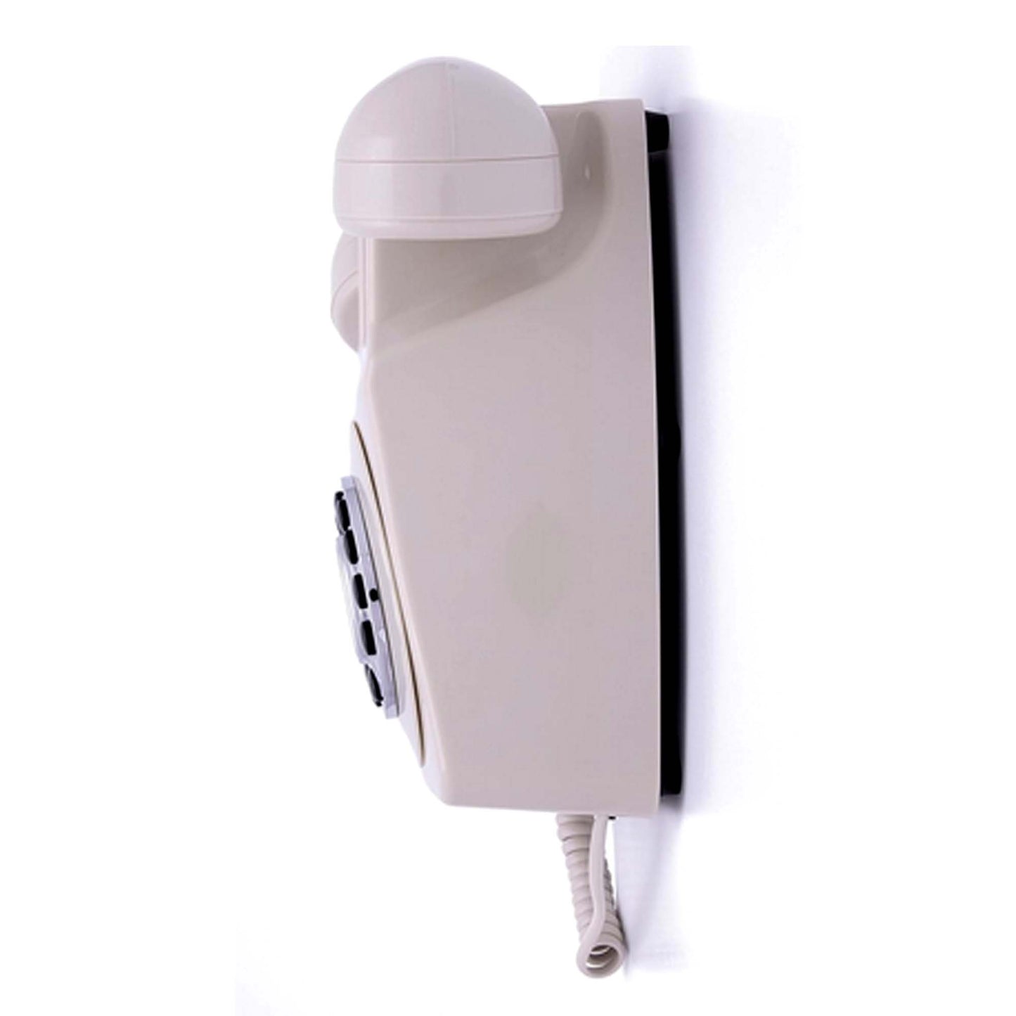 GPO 746 Ivory Retro Wall Mount Rotary Push Button Home Phone Landline