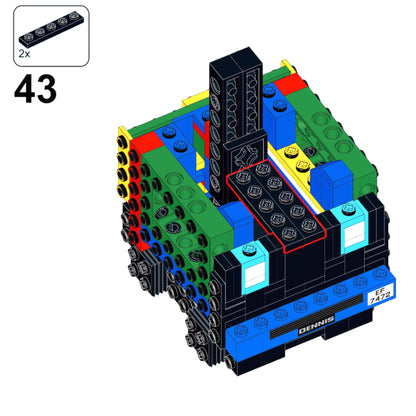 Kalos Hong Kong Machines Robot Bus CMB Dennis Building Block Set 786pcs 14+